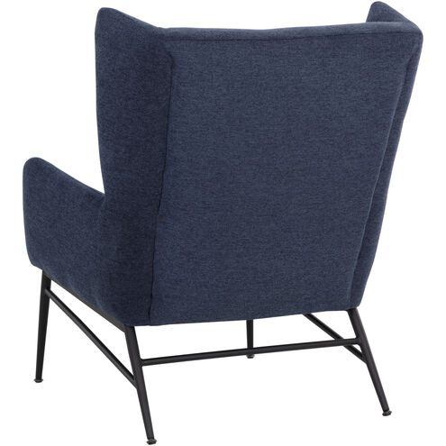 Kasen Belfast Navy Lounge Chair
